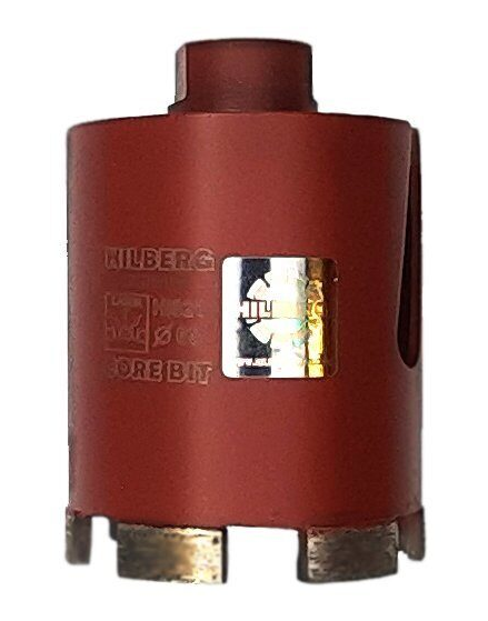 Алмазная коронка Hilberg Industrial Laser Micro Hit 6T 68 мм
