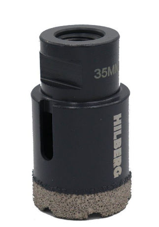 Алмазная коронка Hilberg Super Hard 6T 35 мм