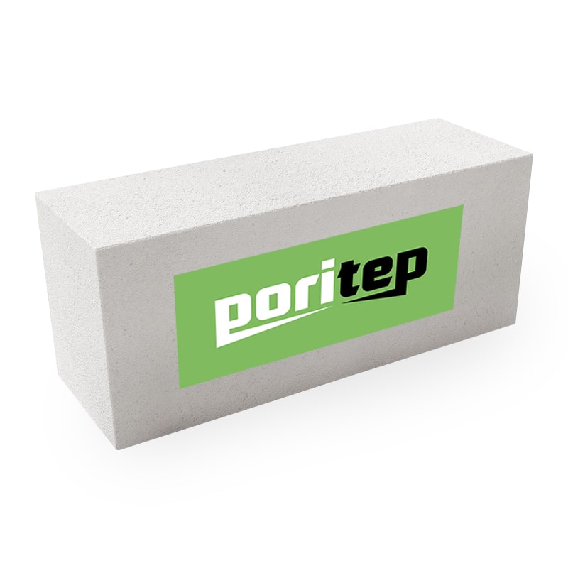 Газобетонные блоки PORITEP стеновые 625x500x250, D600