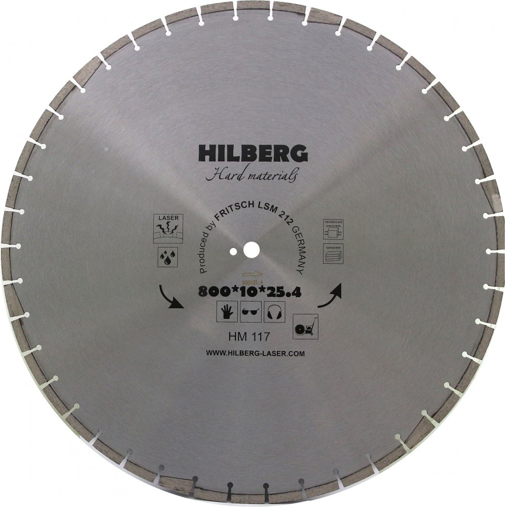 Алмазный диск Hilberg Hard Materials Laser O900 мм