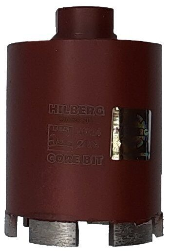 Алмазная коронка Hilberg Industrial Laser Micro Hit 6T 68 мм под пылеудалитель