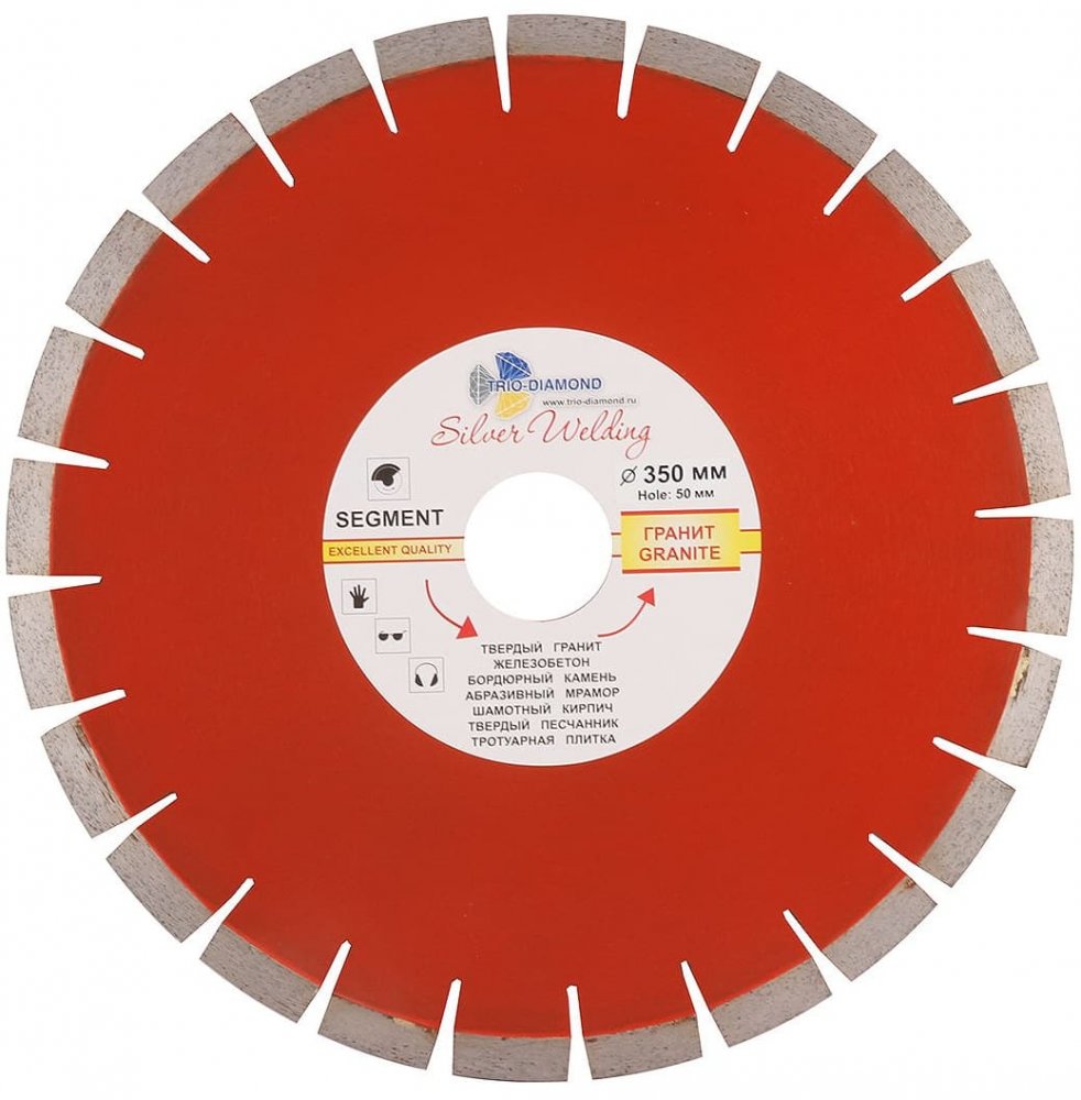 Алмазный диск Trio Diamond Segment Гранит O350 мм